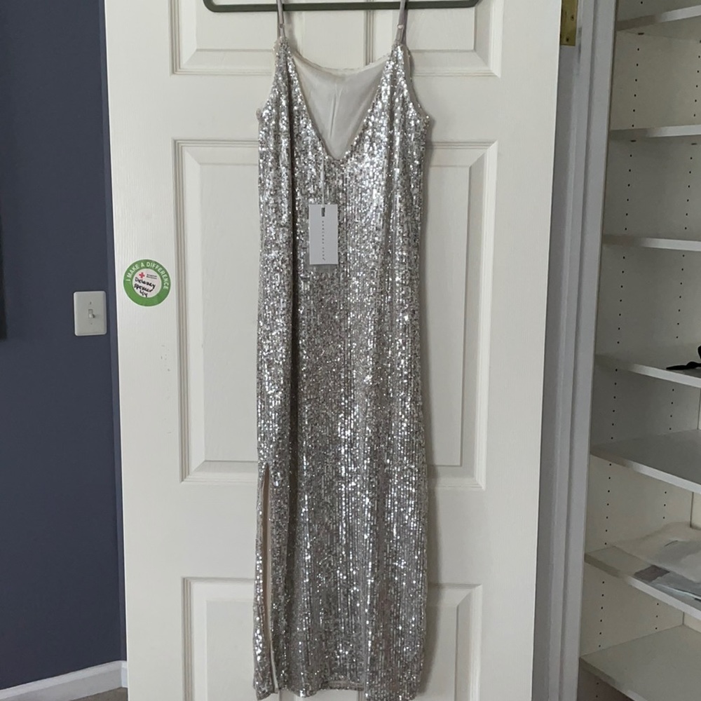 Endless Rose Midi Sequence Dress